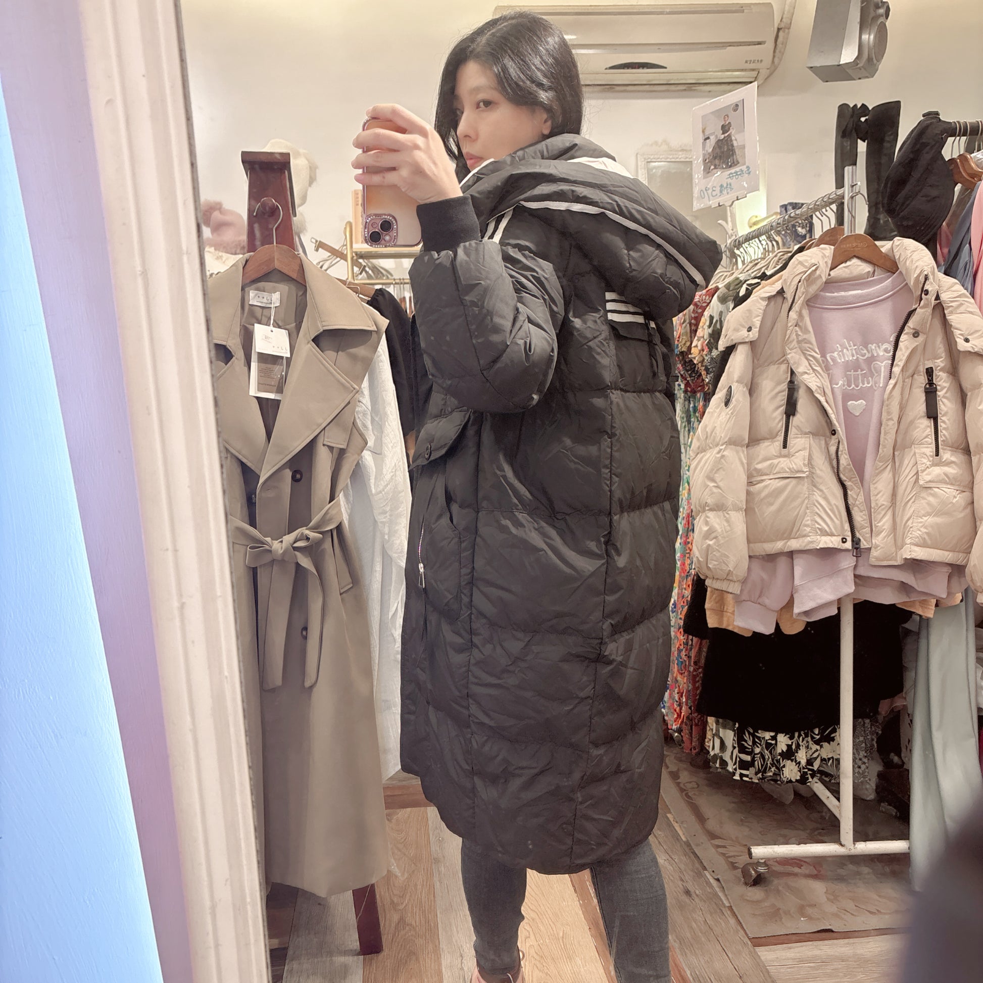 白鴨絨❤️休閒激瘦保暖外套