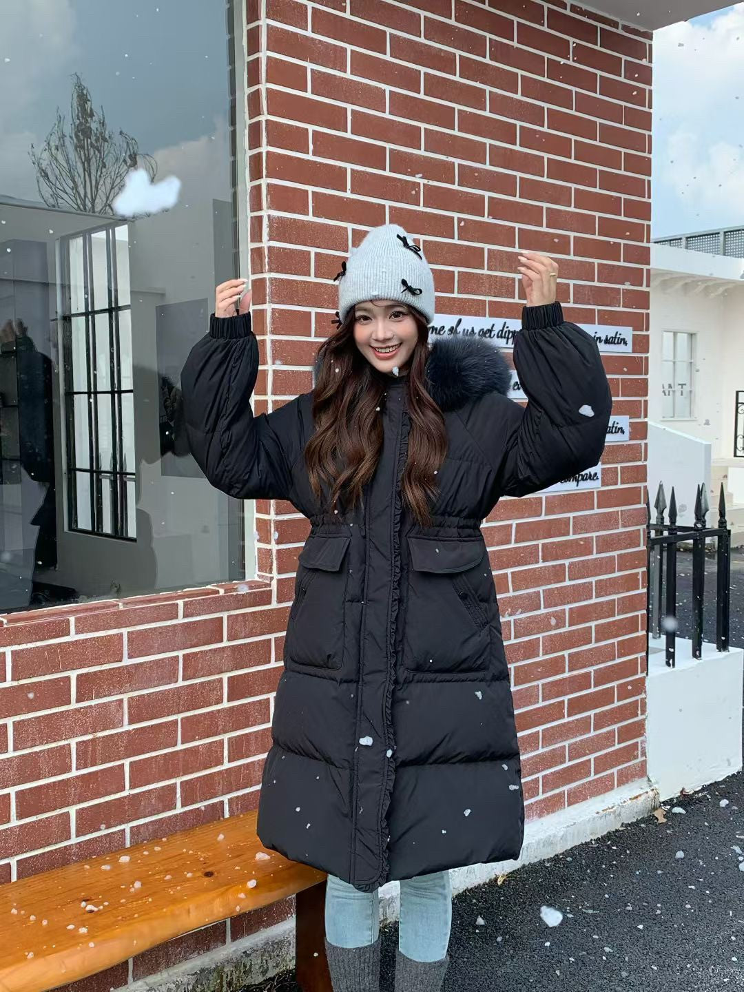 顯瘦氣質羽絨外套