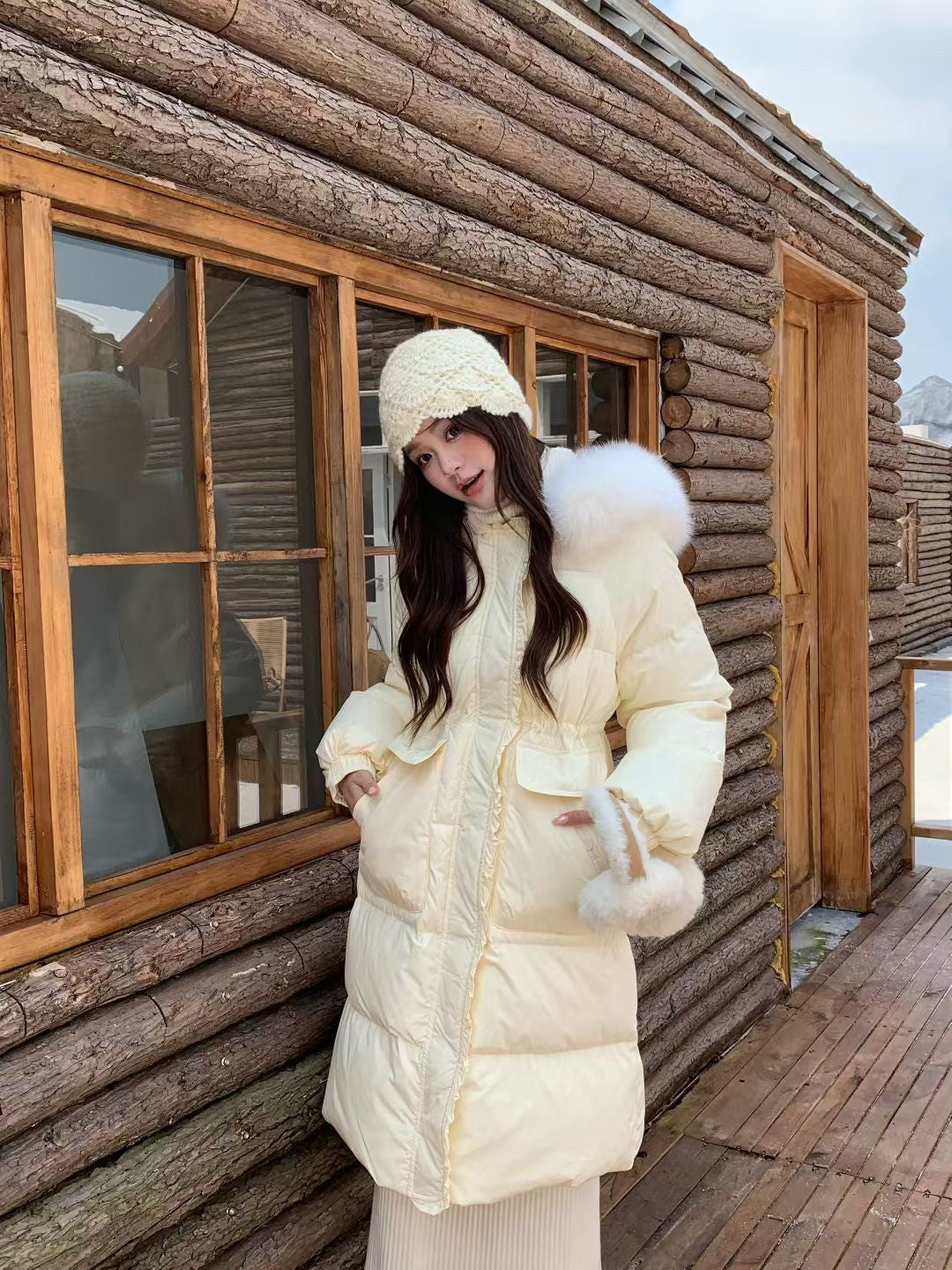 顯瘦氣質羽絨外套