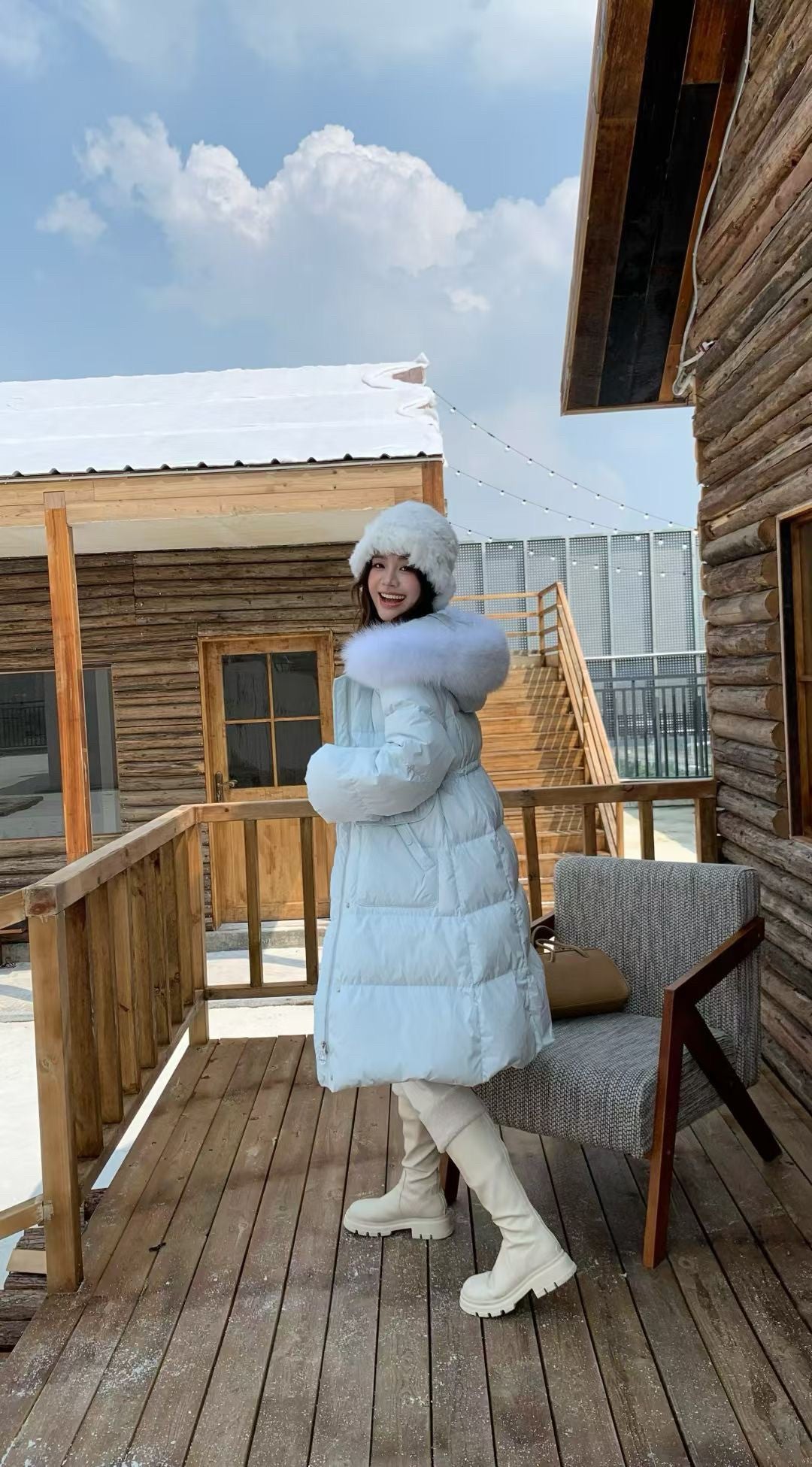 顯瘦氣質羽絨外套