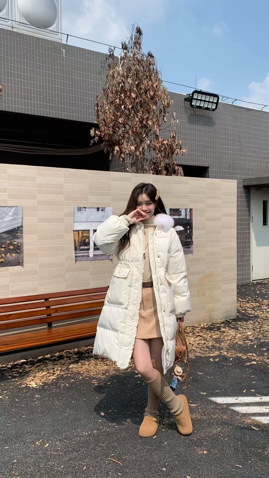 顯瘦氣質羽絨外套